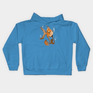 Goldfish Mermaid Kids Hoodie